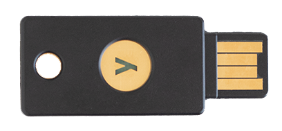 YubiKey two-factor authentication